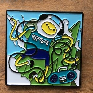 STS9 Adventure Time Hat Pin